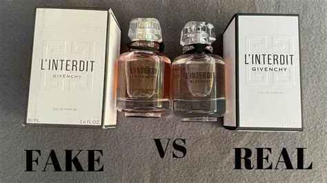 givenchy l'interdit fake vs real|givenchy l'interdit original.